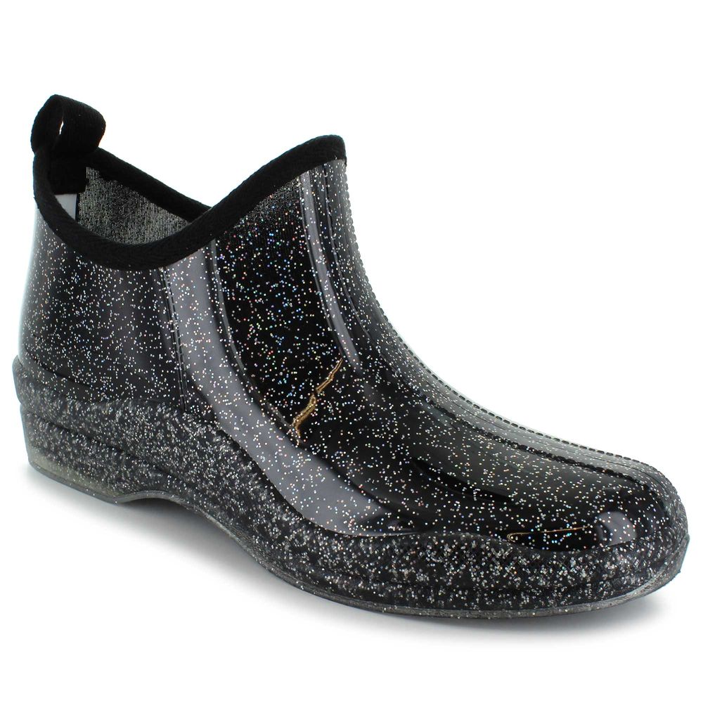 Capelli rain shop boots glitter