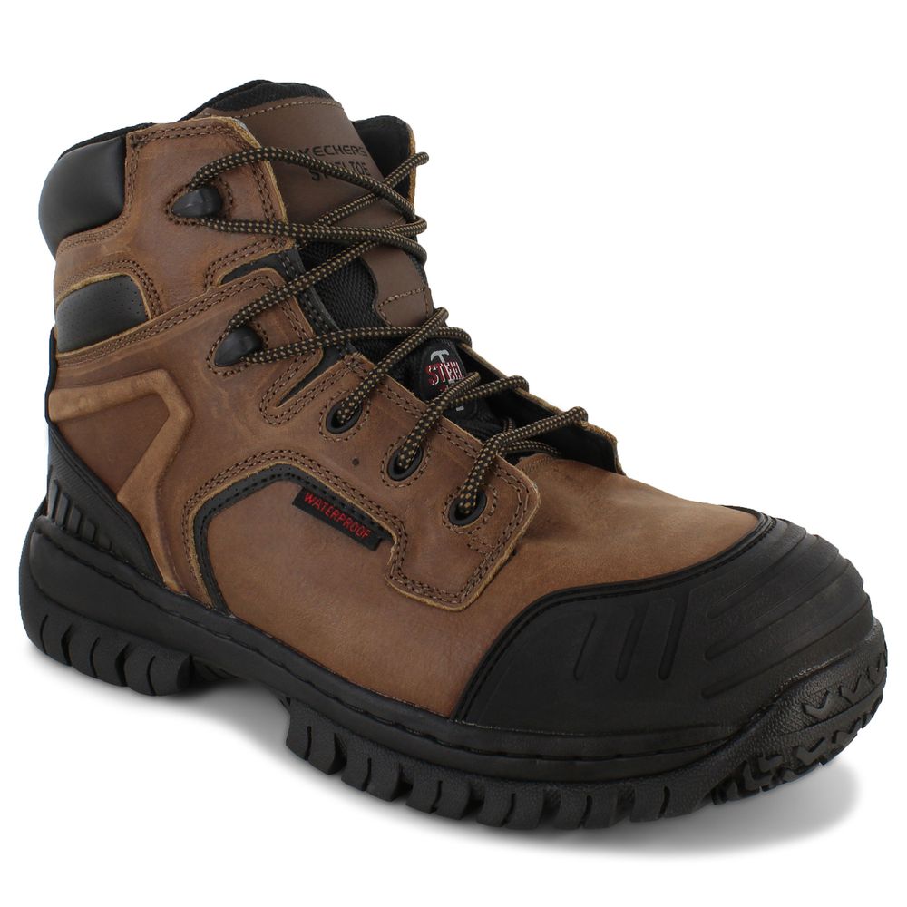 Skechers hartan steel toe on sale