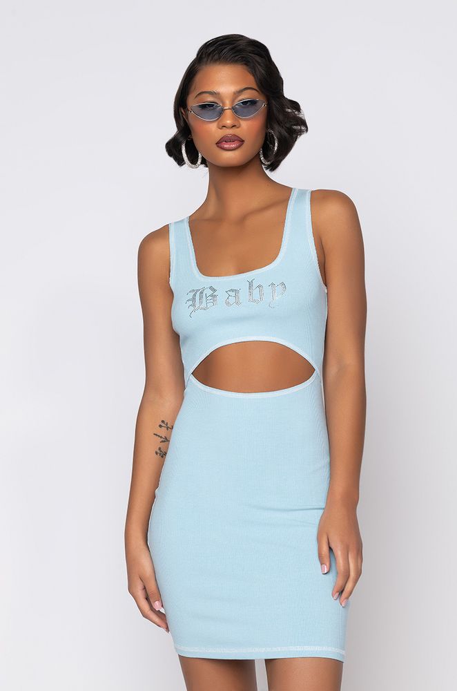 Akira blue dress on sale