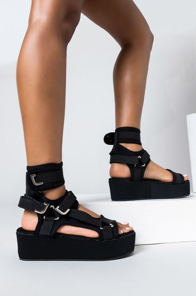 Akira shop platform sandals