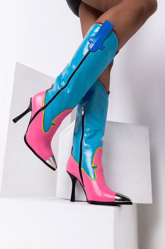 Akira cowboy boots top