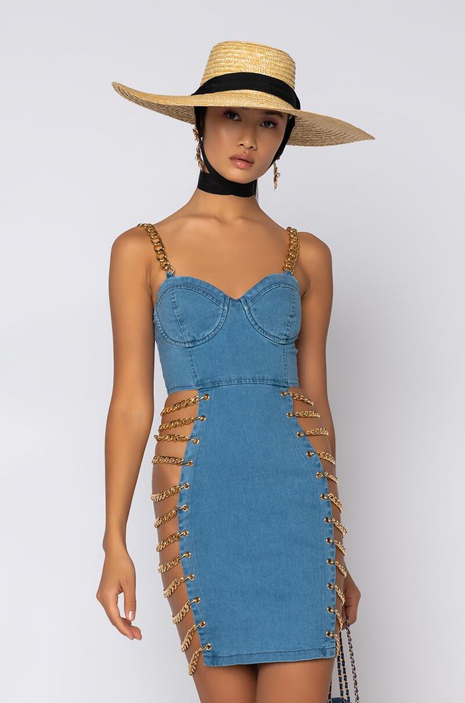 Akira best sale gold dress