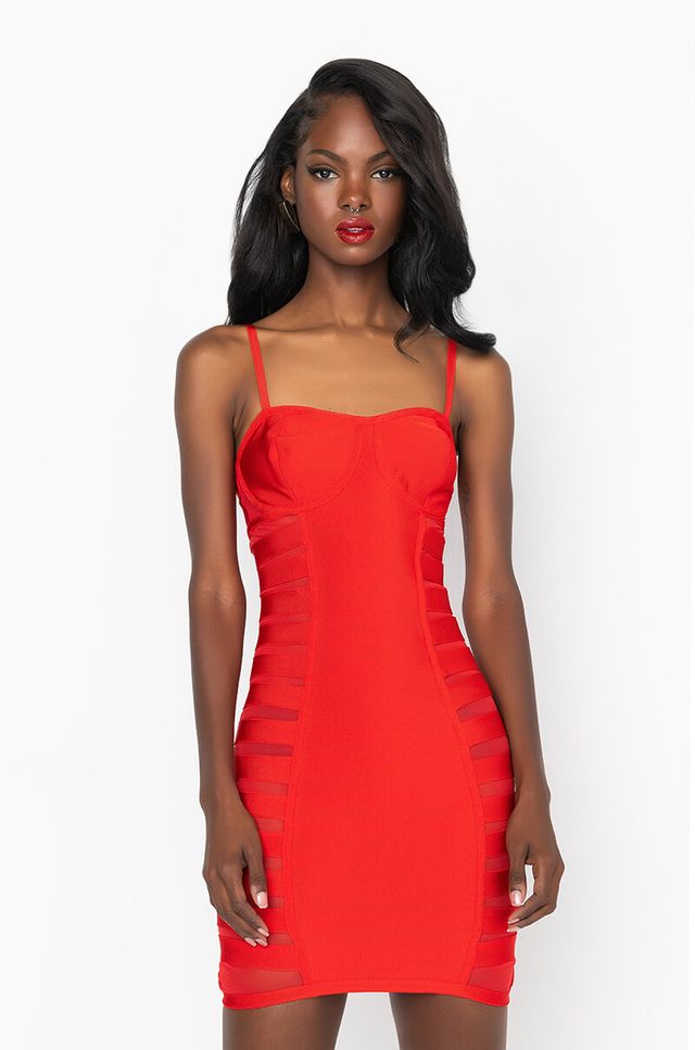 Akira cheap bandage dress