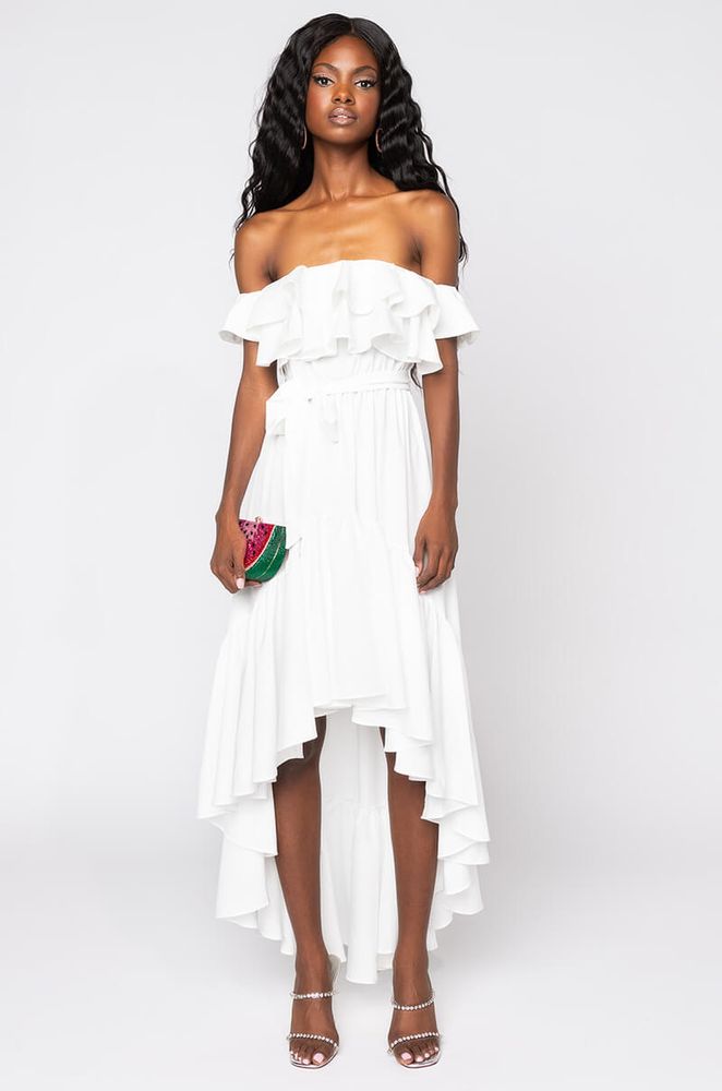 Akira off the shoulder dress outlet