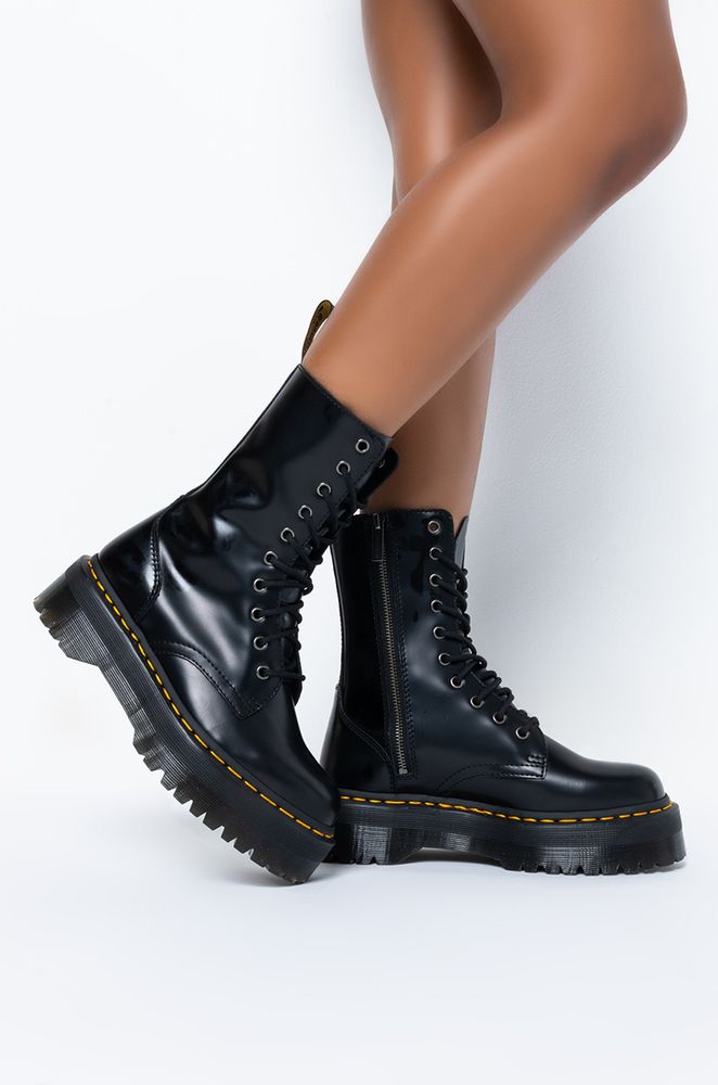 Dr martens polished shop smooth