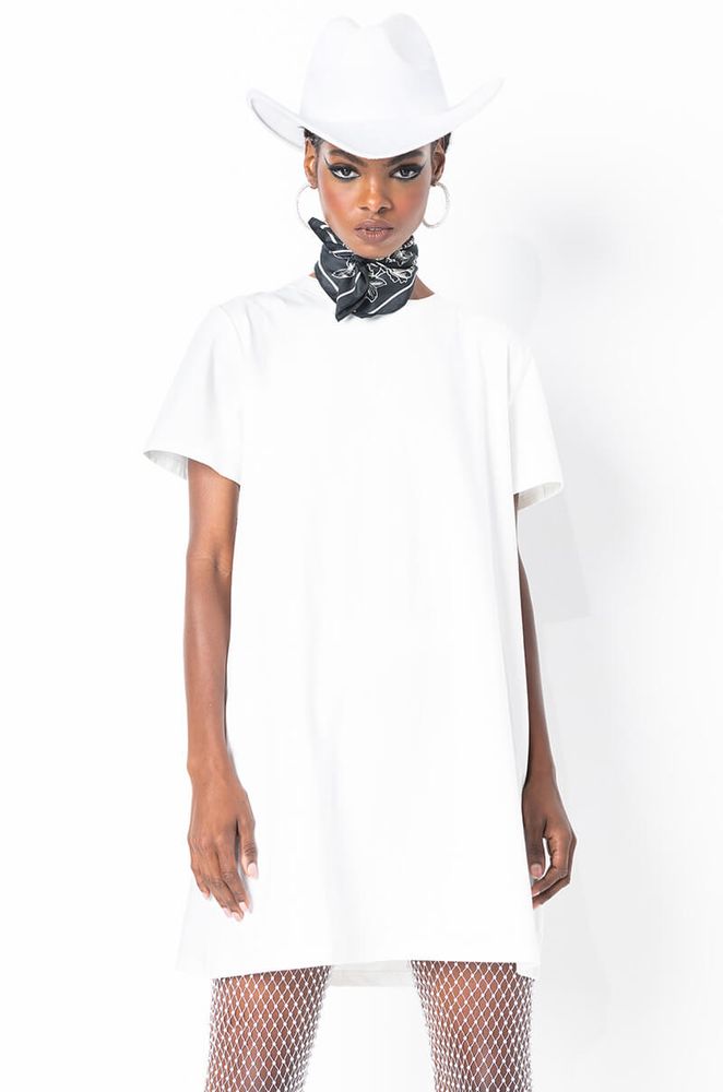 T shirt dress akira discount