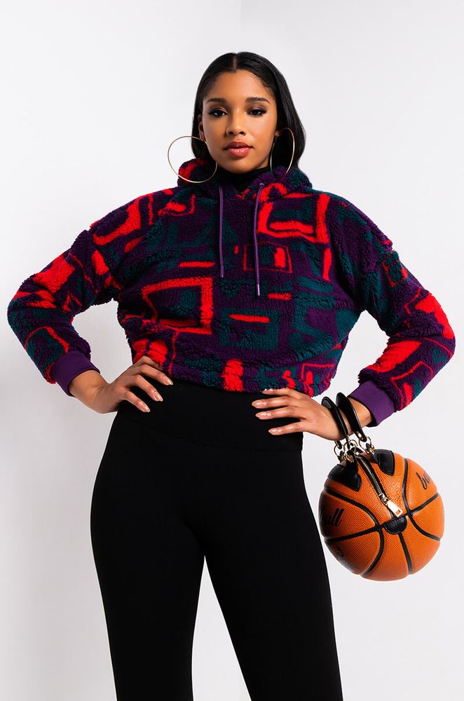 Fila cropped hoodie best sale
