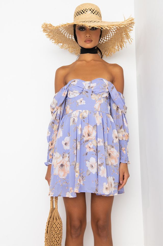Akira off the shoulder dress hot sale