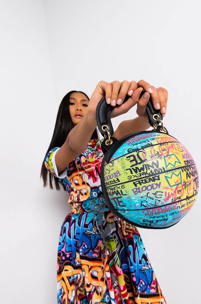 AKIRA Graffiti Basketball Purse Foxvalley Mall