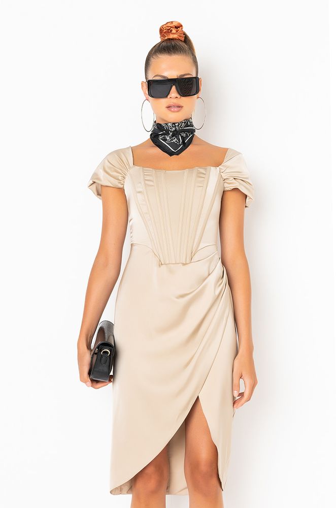 Akira off online the shoulder dress