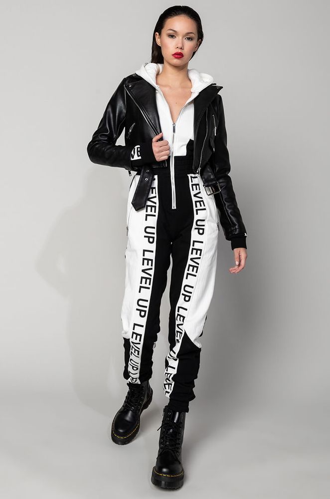Akira black jumpsuit outlet