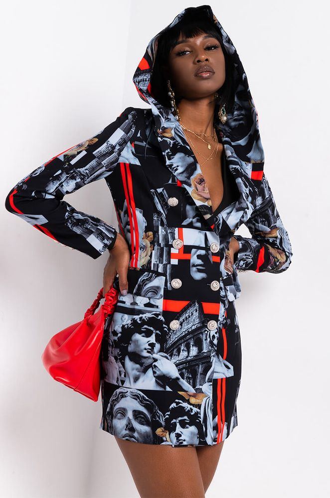 Blazer hot sale dress akira