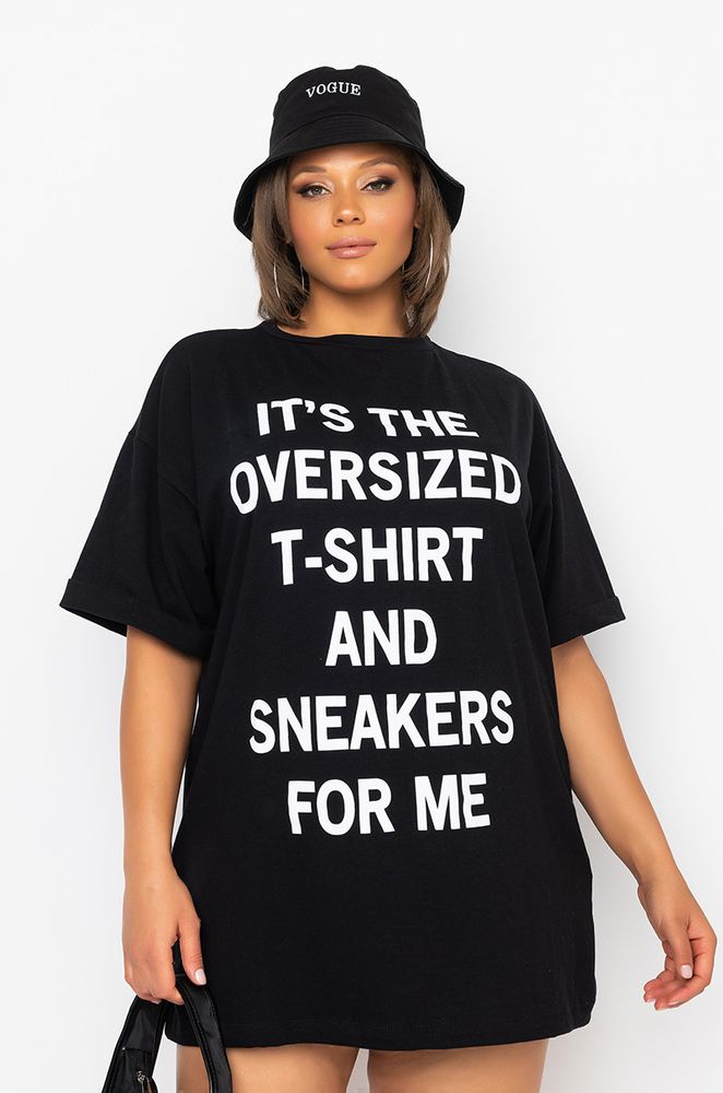 Vogue t shirt dress top