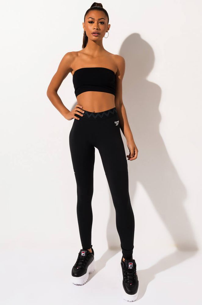Legging e hot sale cropped