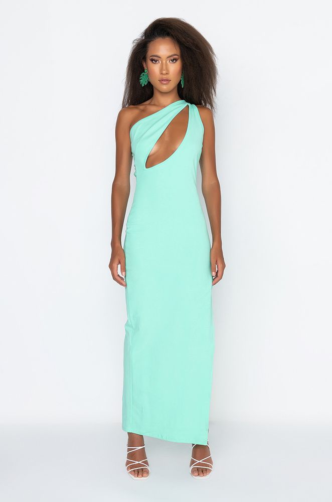 Akira green online dress