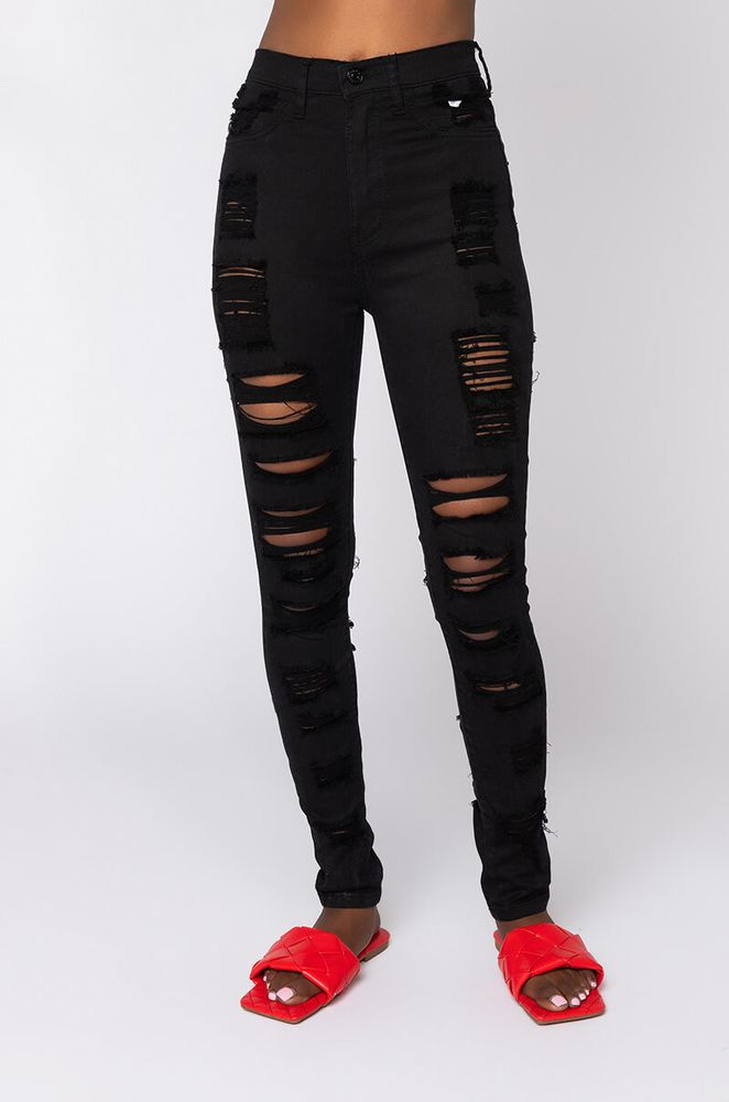 Distressed online baby leggings