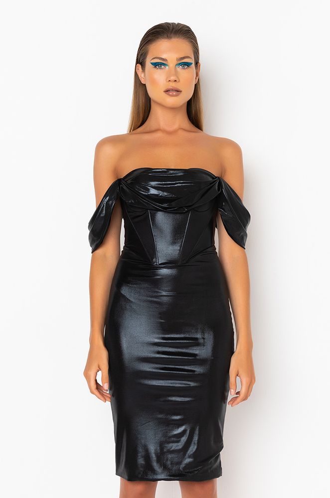 AKIRA Simply That Bitch Off The Shoulder Midi Dress Foxvalley Mall