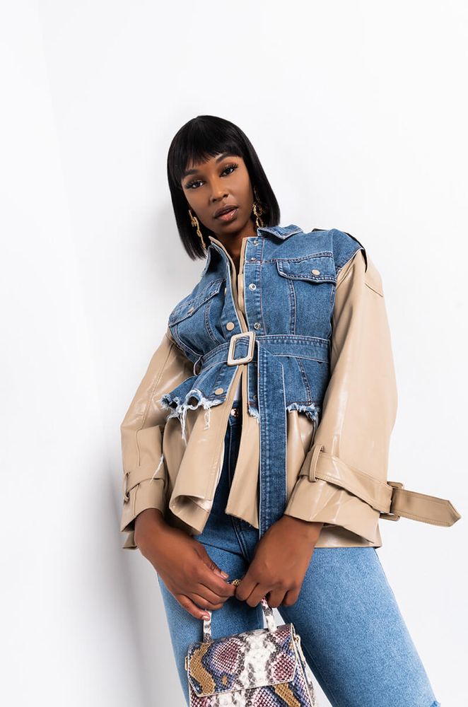 Akira store denim jacket