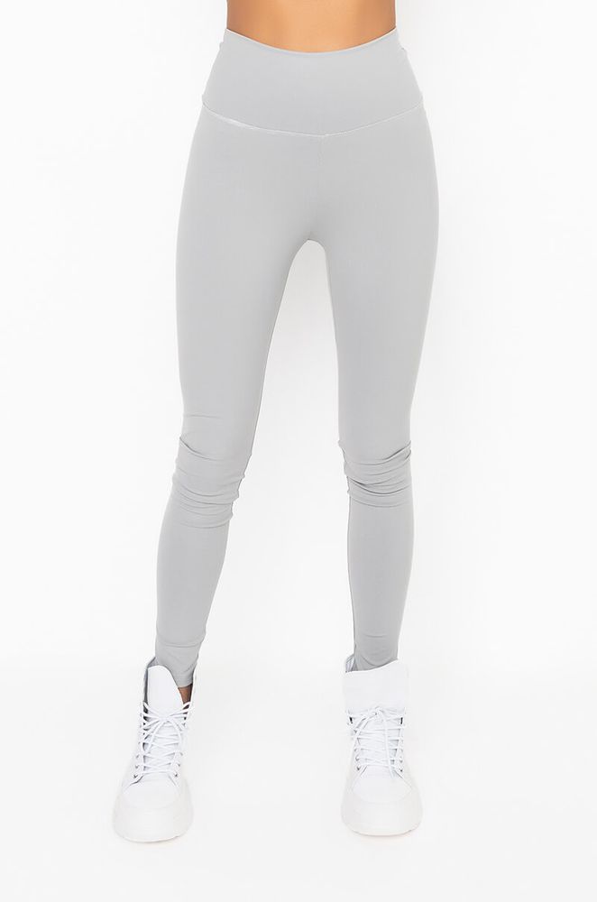 Leggings with top cinched back