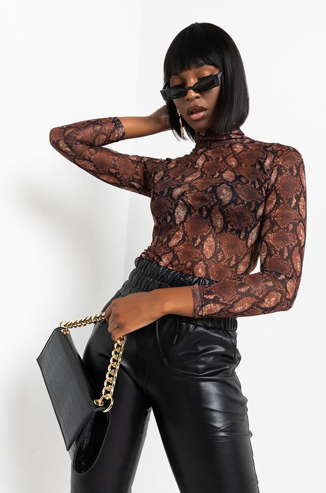 High neck mesh bodysuit clearance