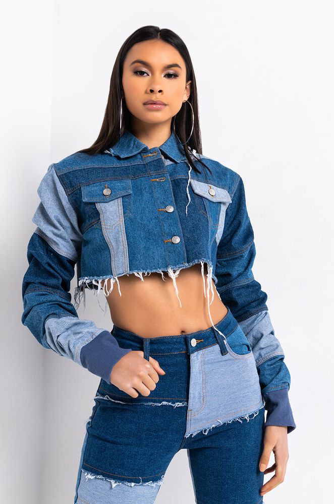 Akira denim hotsell jacket