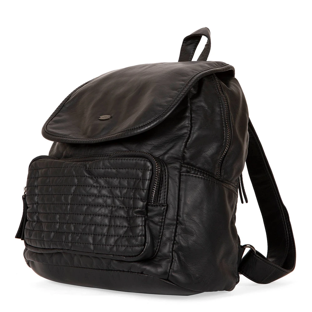 Flap backpack purse best sale