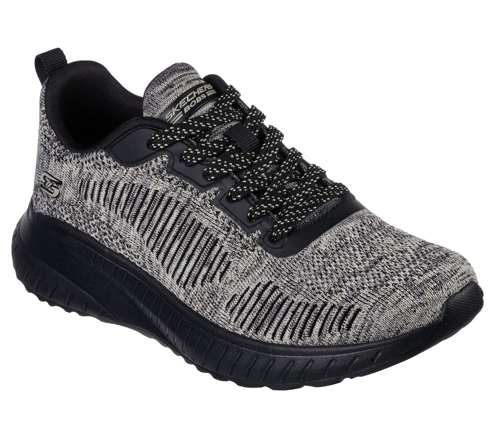 Skechers bobs black shop lace