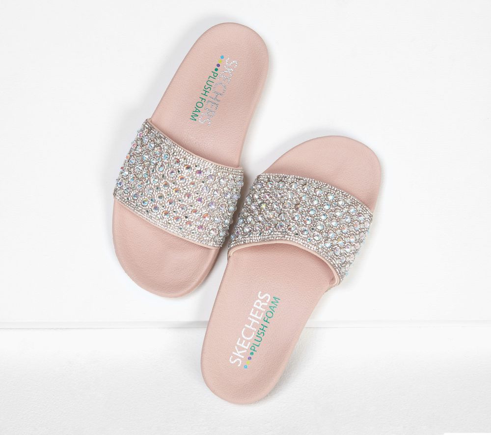 Skechers plush foam online sandals
