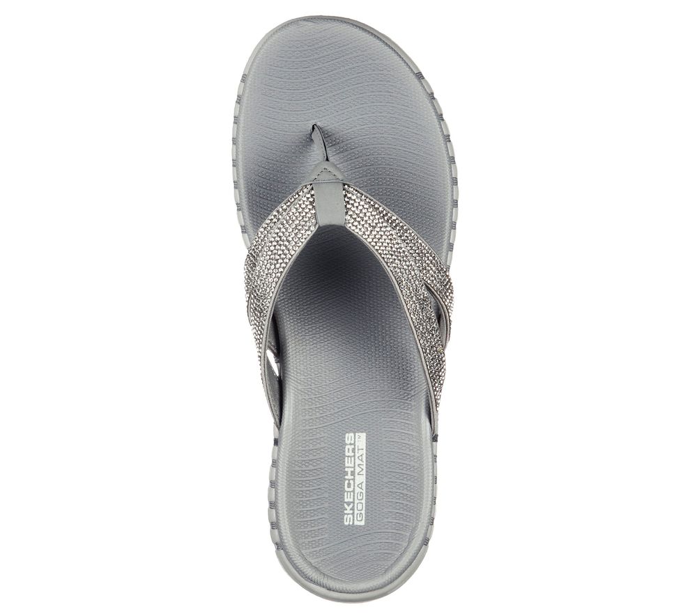 Skechers go walk on sale yoga mat flip flops