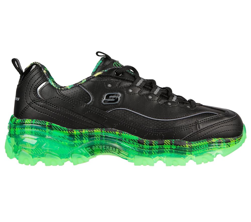 Skechers d'lites green hot sale