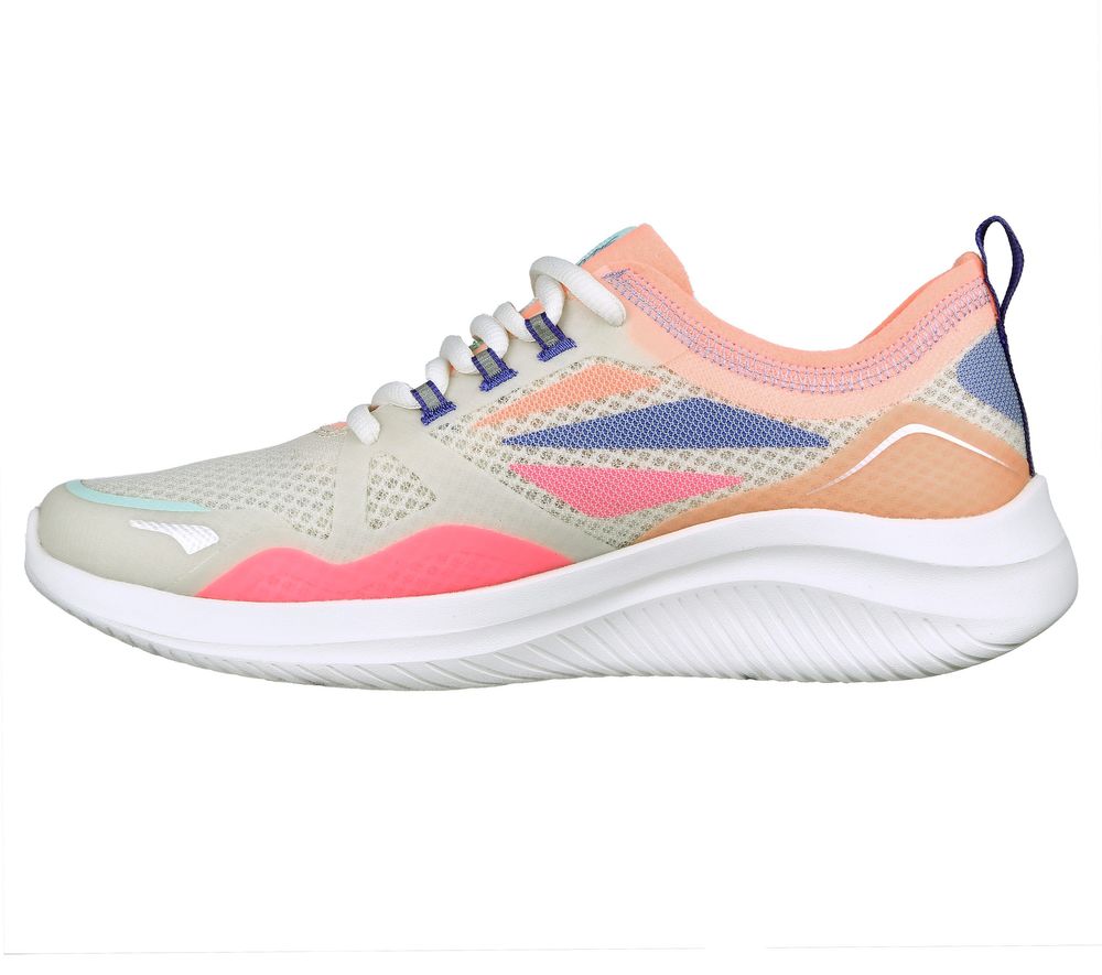 Skechers ultra flex womens orange shop