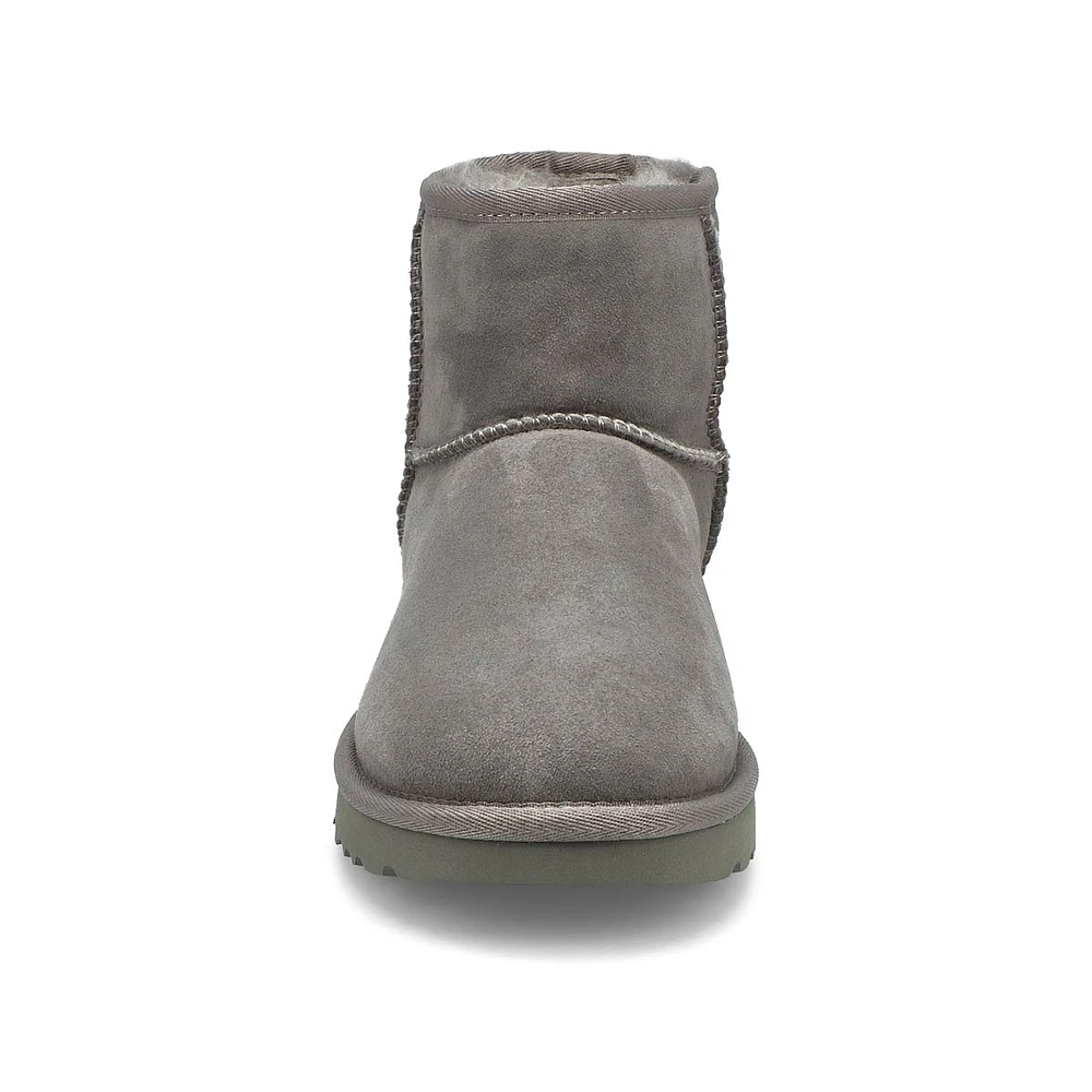 Ugg mini best sale grey boots