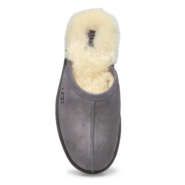 UGG Mens Scuff Sheepskin Slipper Dark Grey Kingsway Mall