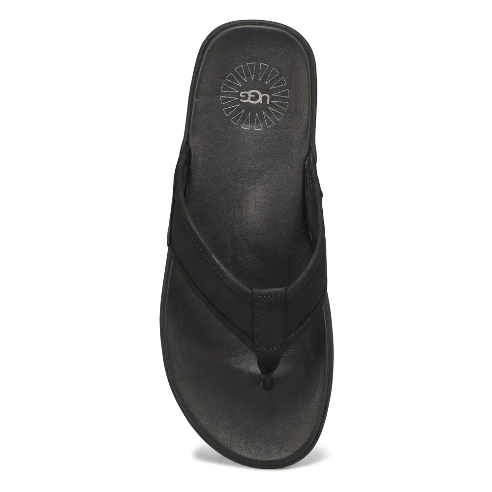 UGG Mens Seaside Flip Thong Sandal - Black | Square One