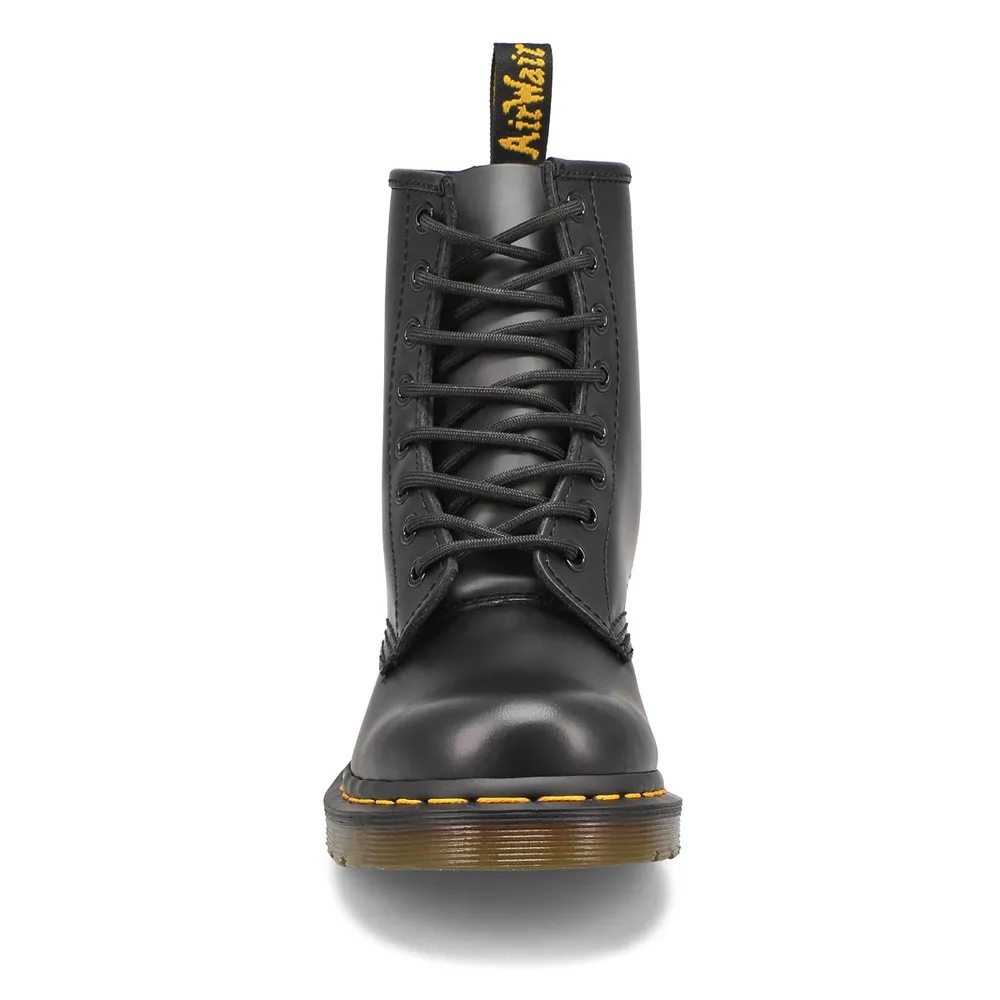 Dr martens women's on sale 1460 black smooth