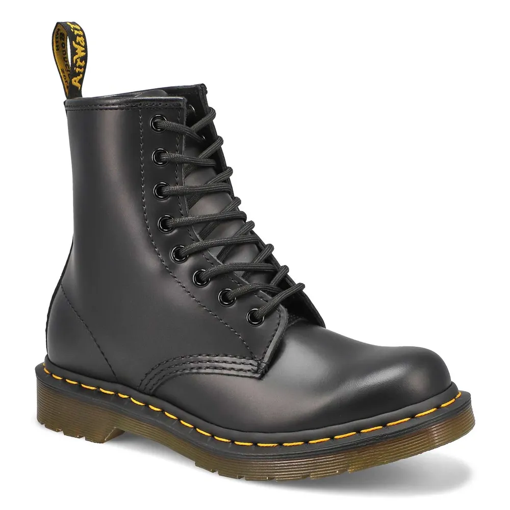 Dr martens sale black soft leather