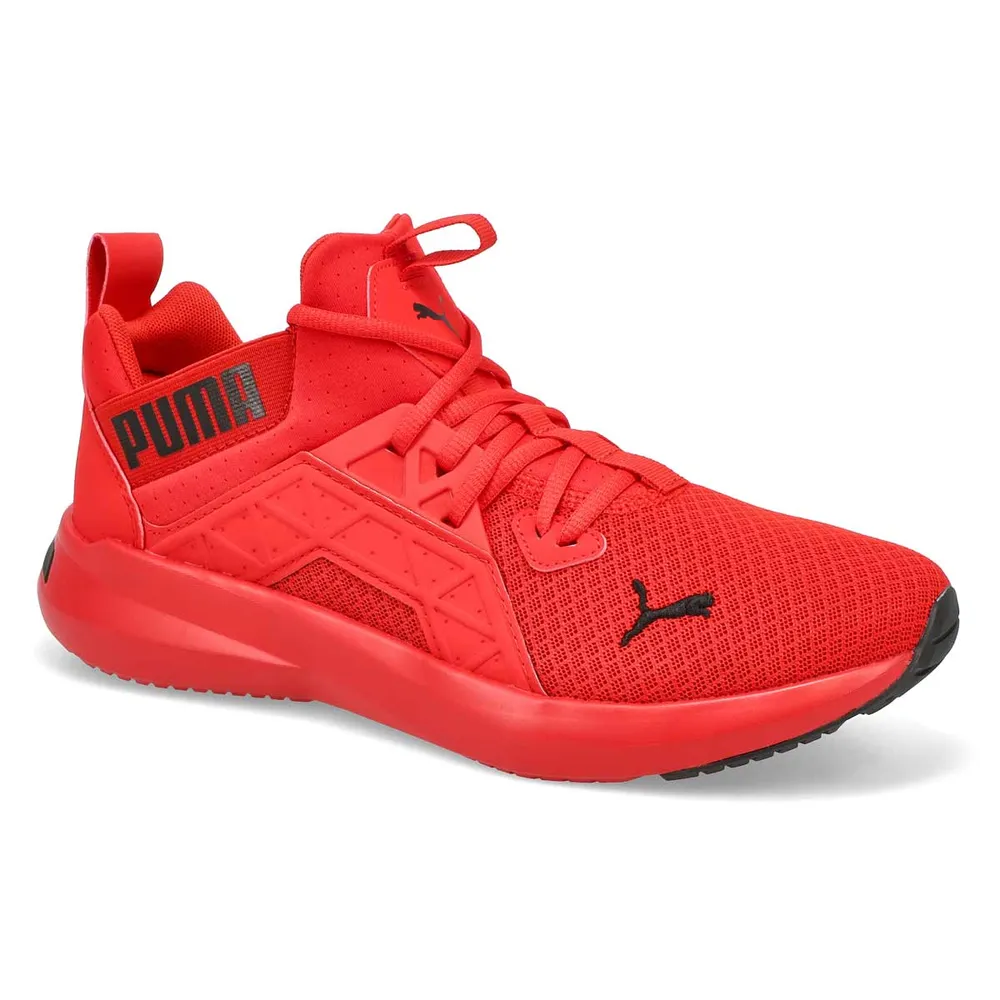 Puma Mens Softride Enzo NXT Sneaker Red Black Kingsway Mall