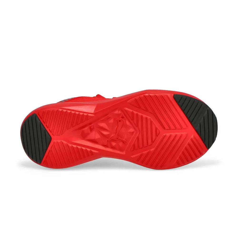 Puma Boys Softride Enzo NXT Jr Sneaker - Black/Red | Southcentre Mall