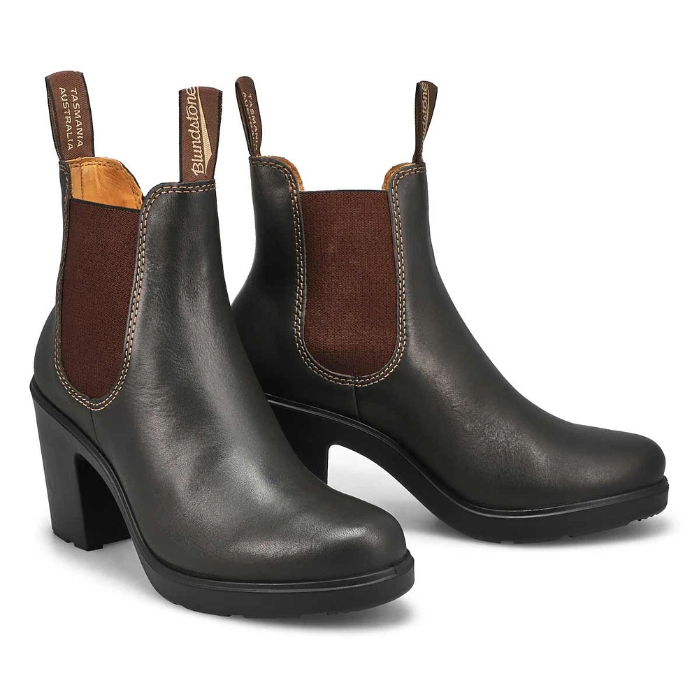 Blundstone Womens 2366 Heel Series Boot Stout Brown Kingsway Mall