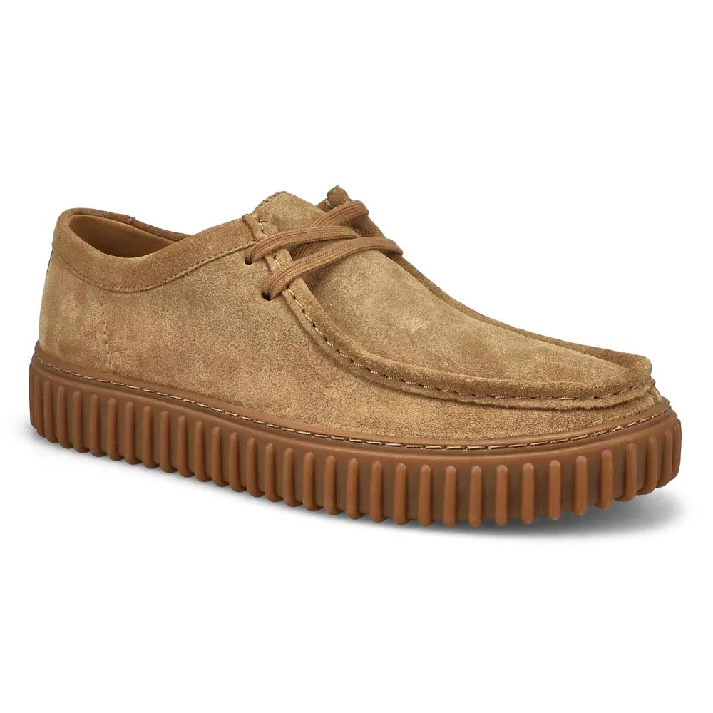 Clarks Mens Torhill Low Casual Shoe Dark Sand Kingsway Mall