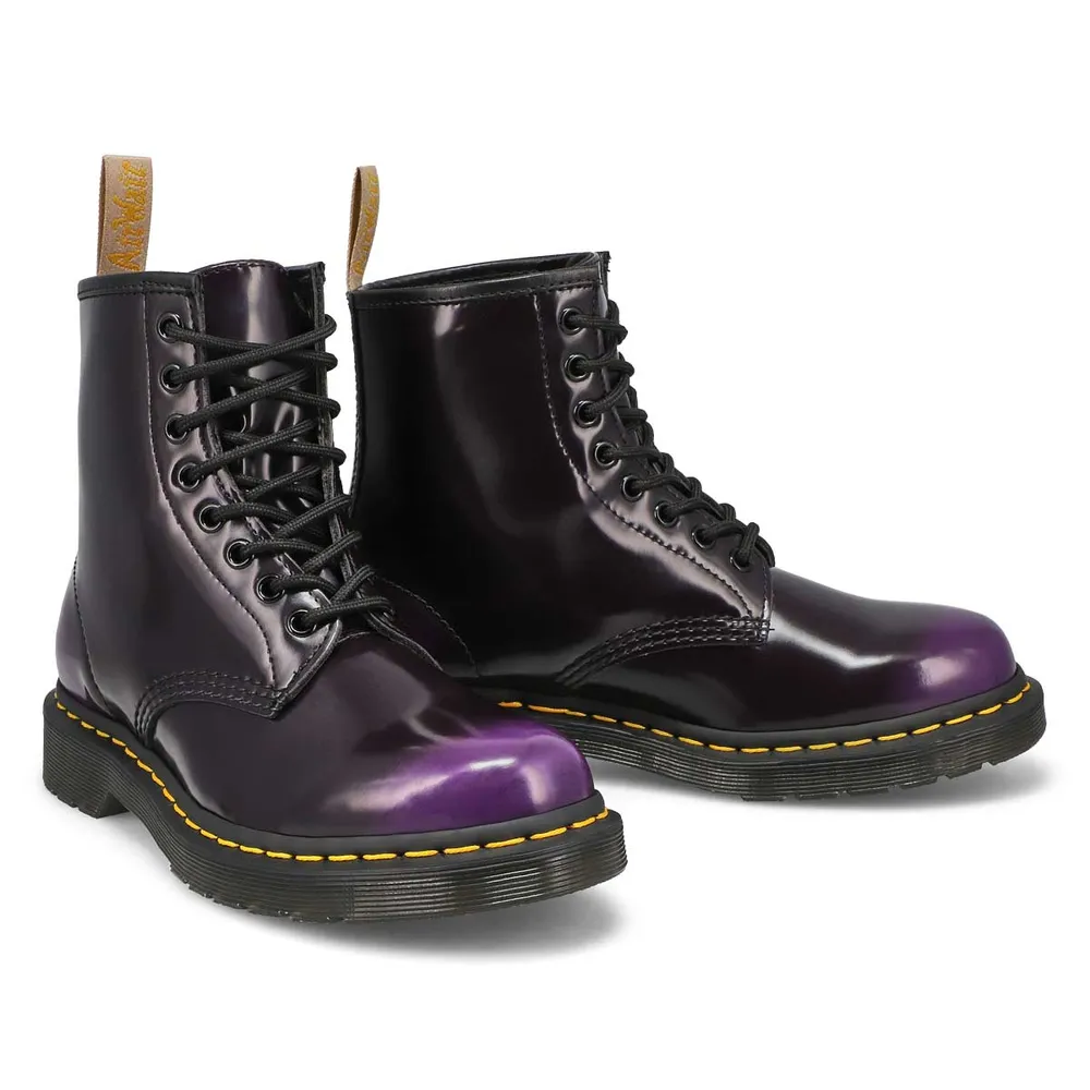 Dr Martens Womens 1460 Vegan Smooth Boot - Purple | Coquitlam Centre