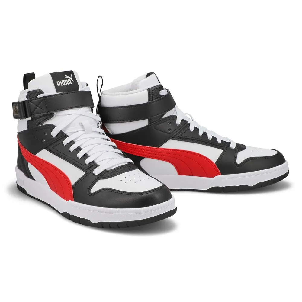 Puma Mens RBD Game Hi Top - White/Red/Black | Coquitlam Centre