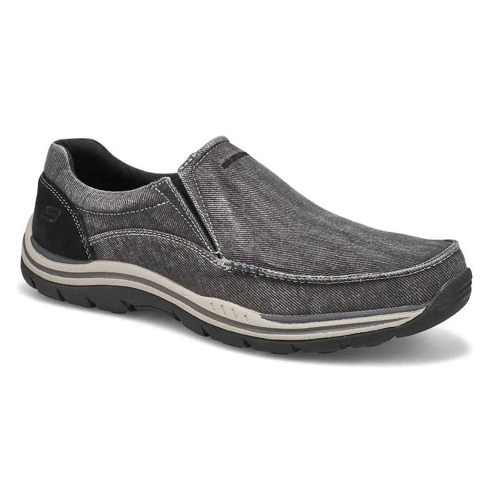 Skechers Mens Avillo Shoes Black Southcentre Mall