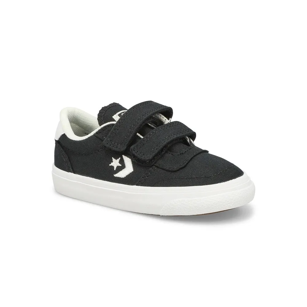 Black best sale converse infant