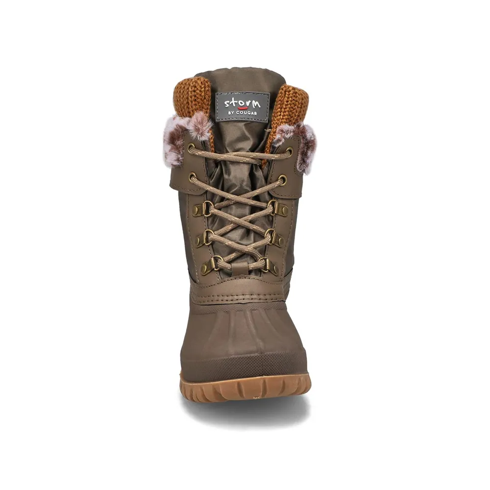 Cougar creek waterproof outlet faux shearling boot