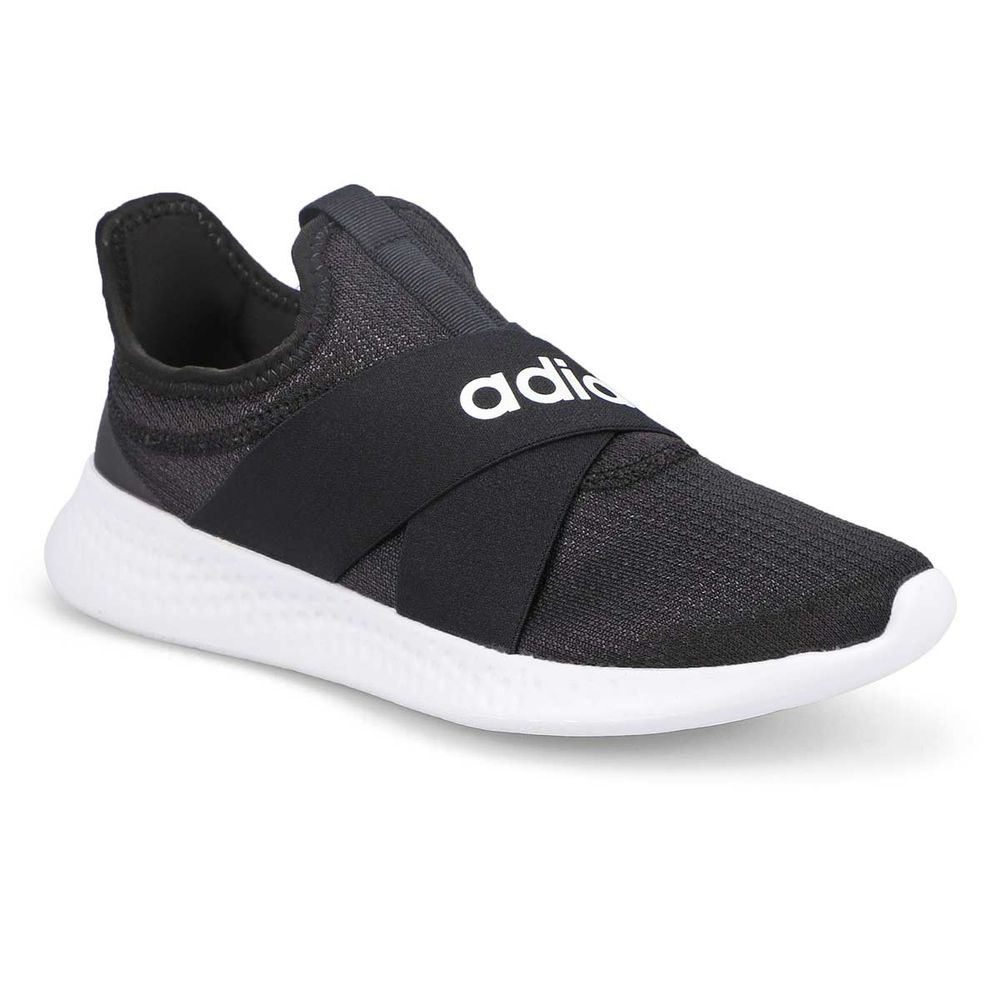 Adidas Womens Puremotion Adapt Sneaker - Black/ White | Bramalea City ...