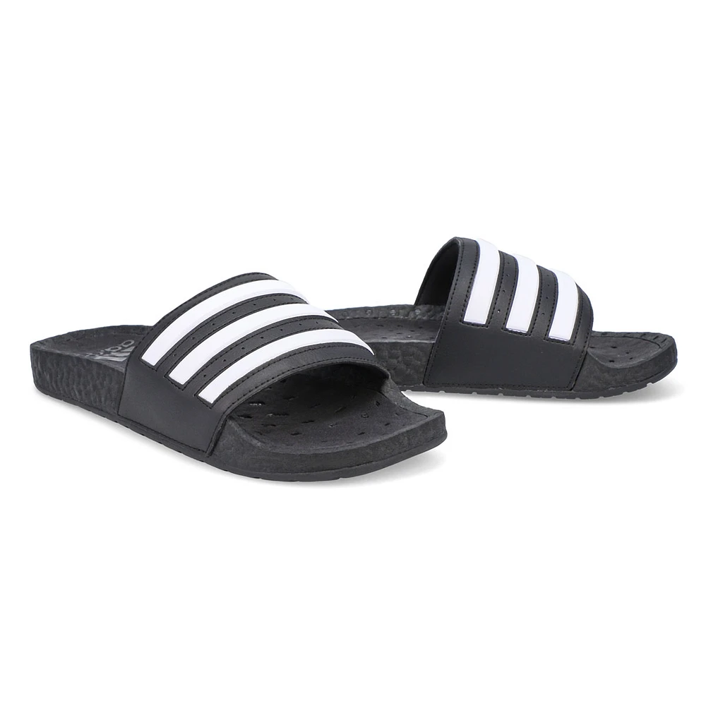 Adidas adilette boost slides white best sale