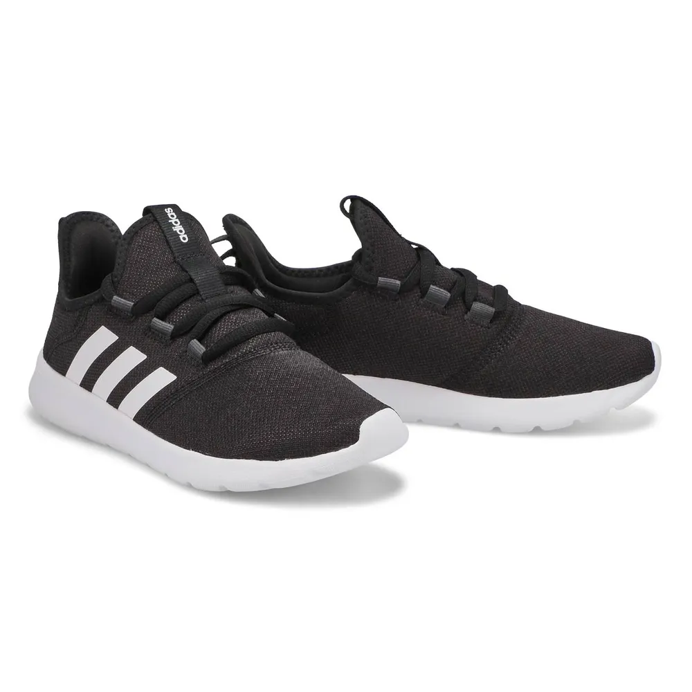 Adidas cloudfoam women's sale all black