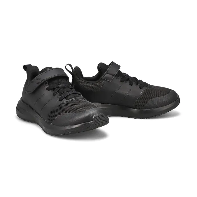 Adidas Kids FortaRun 2.0 EL Sneaker Black Black Hillcrest Mall