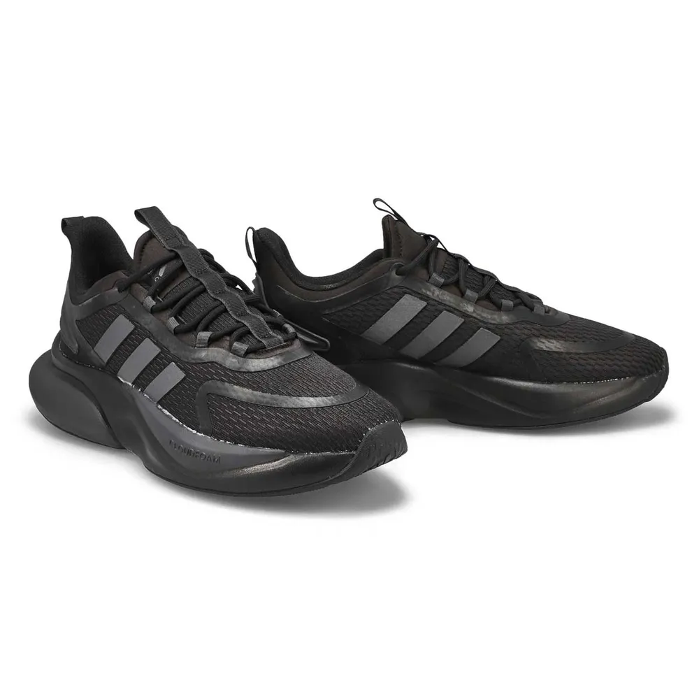 Adidas Mens AlphaBounce Sneaker Black Kingsway Mall